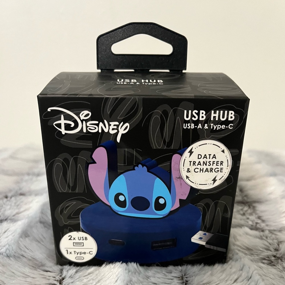 Disney Blue Stitch USB Hub